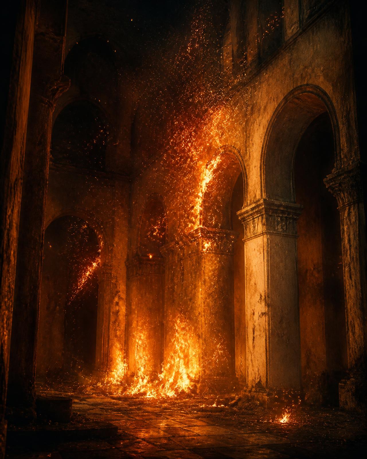 The Baptism of the Holy Spirit — cinematic artwork